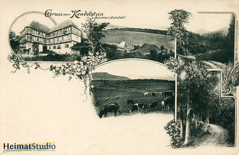 Keudelstein - Mehrbildkarte von Oscar Tellgmann
