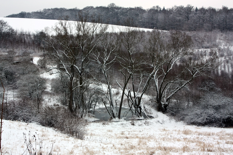 Keudelsteiner Gutsgelände im Januar 2010