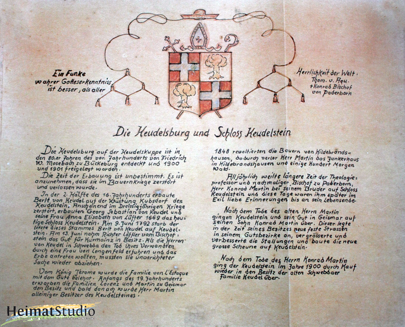 Rittergut Keudelstein - Geschichtsblatt