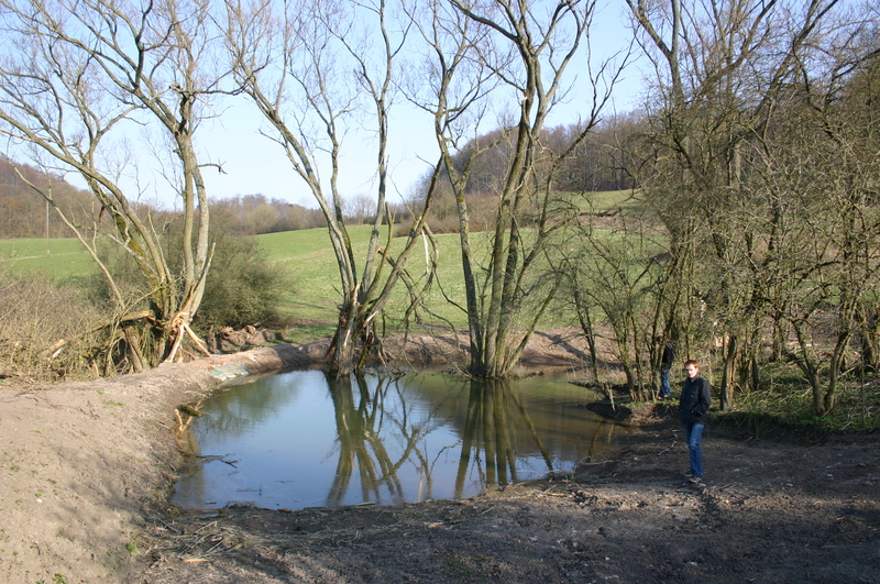 Das Gutsgelände im April 2007