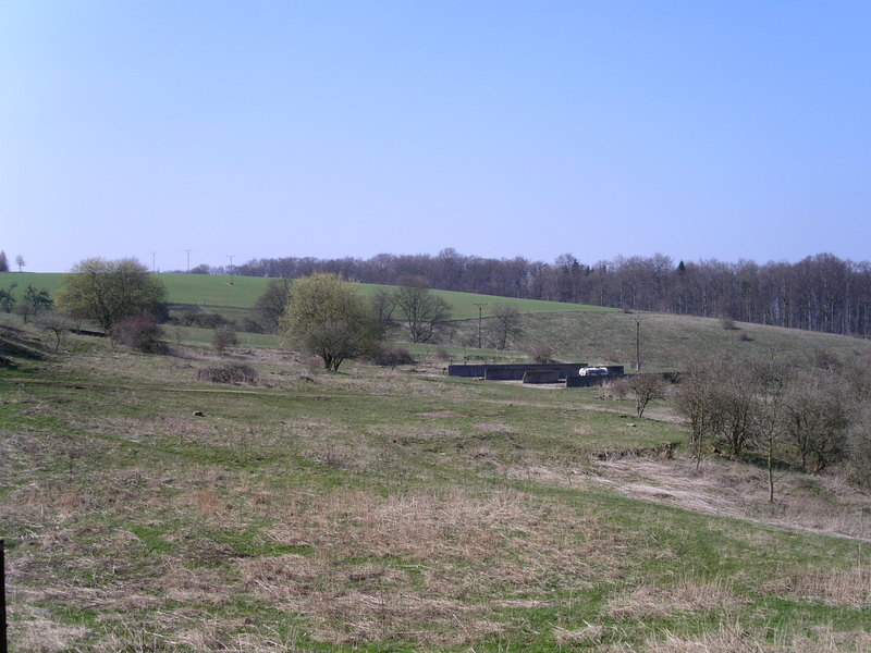 Das Keudelsteiner Gutsgelände im März 2004
