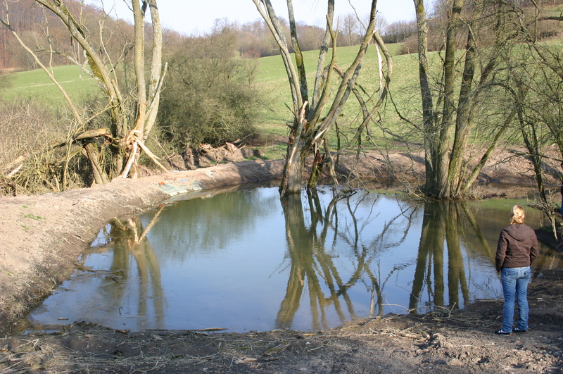 Das Gutsgelände im April 2007